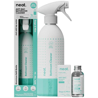 Neat Starter Pack - Antibac Bathroom Sage & Mint 500ml