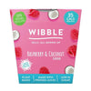 Wibble Raspberry & Coconut Jelly Made From Pressed Juices 150g x 6