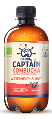 Gutsy Captain Kombucha Zero - Watermelon Mint 400ml