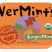 Vermints Organic Ginger Mints 40g x 6