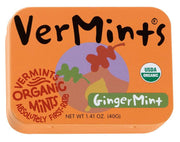 Vermints Organic Ginger Mints 40g x 6