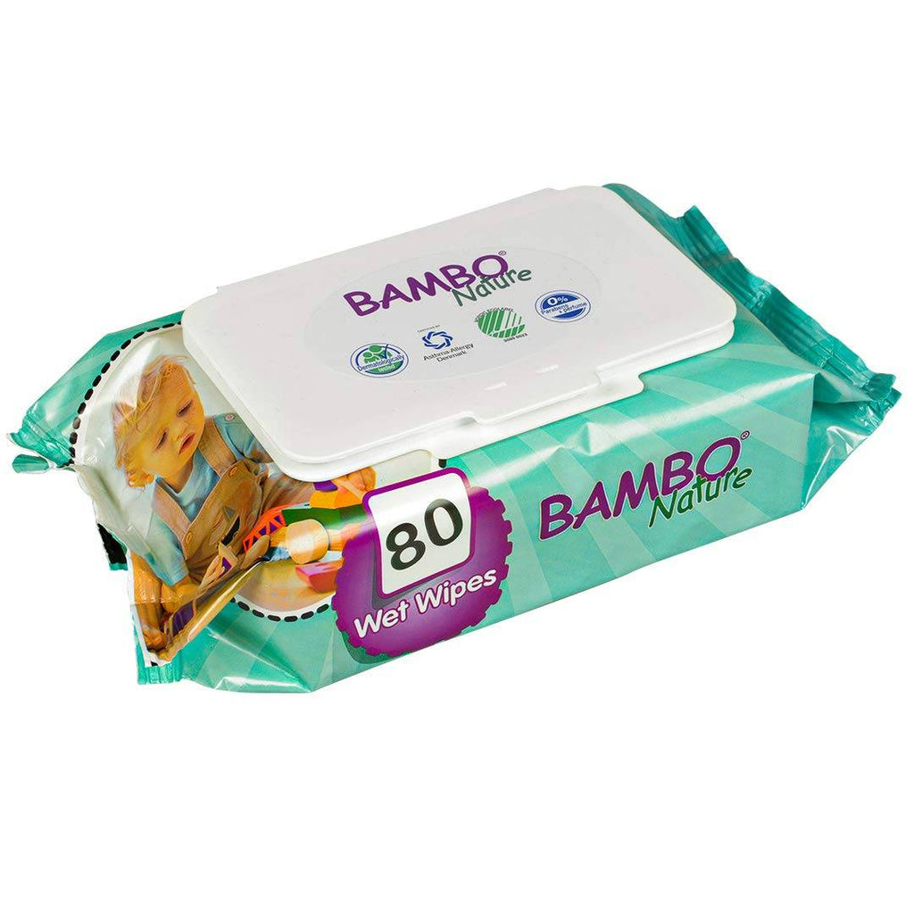 Bambo Nature Wet Wipes 80s