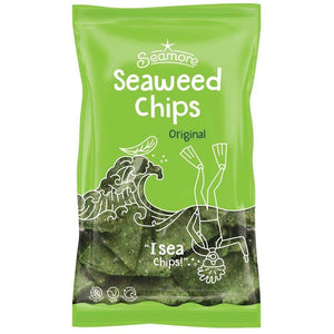 Seamore Seaweed Chips - Original 135g x 12