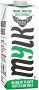 Rebel Kitchen Organic Dairy Free Semi Skimmed Mylk 1Ltr x 8