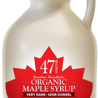 47 North Canadian Organic Grade A Very Dark Maple Syrup 500ml