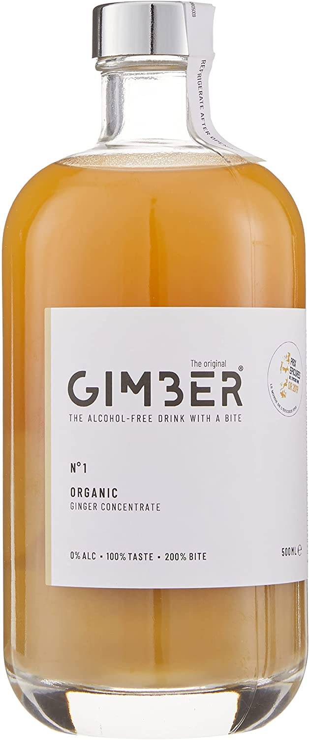 Gimber Organic Ginger Alcohol Free Alternative 500ml