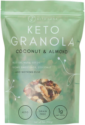 Keto Hana Friendly Granola - Plant Based 300g
