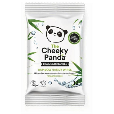 Cheeky Panda The Biodegradable Bamboo Handy Wipes 12s