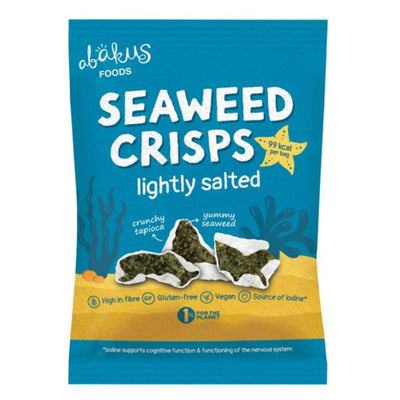 Abakus Seaweed Crisps - Lightly Salted 18g x 12