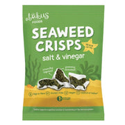 Abakus Seaweed Crisps - Salt & Vinegar 18g x 12