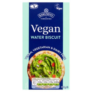 Rakusen Vegan Savoury Water Biscuits 150g