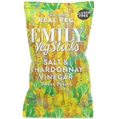 Emily Crisps Sweet Potato Sticks - Salt & Vinegar 35g x 12
