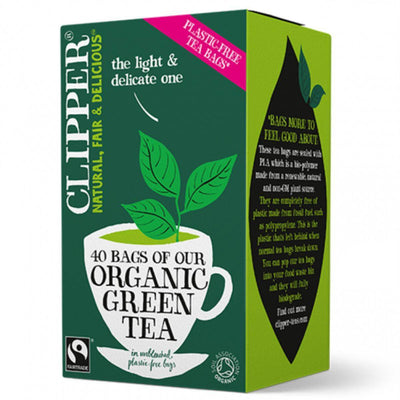 Clipper Organic & Fair Trade Green Tea 40 Bags