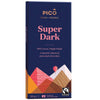 Pico Organic Super Dark Chocolate 80g x 10