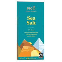 Pico Organic Sea Salt Chocolate 80g x 10