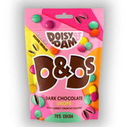 Doisy & Dam Naturally Coloured Dark Choc Drops - Share 80g x 7
