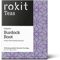 Rokit Org Burdock Root Infusion Tea 18 Bags x 6