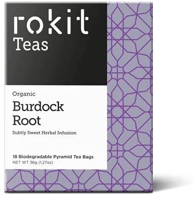Rokit Org Burdock Root Infusion Tea 18 Bags x 6