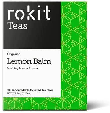 Rokit Org Lemon Balm Infusion Tea 18 Bags x 6
