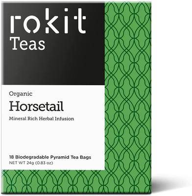 Rokit Org Horsetail Infusion Tea 18 Bags x 6