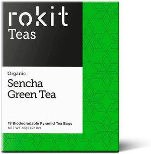 Rokit Org Japanese Sencha Green Tea 18 Bags x 6