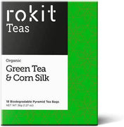 Rokit Org Green Tea & Corn Silk 18 Bags x 6