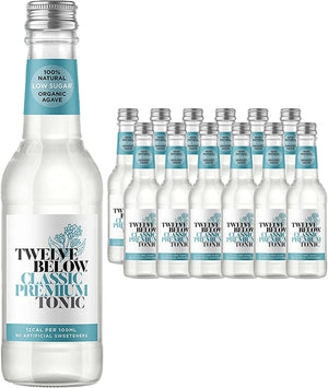 Twelve Below Classic Premium Low Sugar Tonic Water 500ml x 12