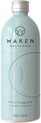 Waken Mouthcare Peppermint Mouthwash 500ml