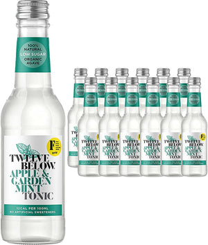 Twelve Below Apple & Garden Mint Low Sugar Tonic Water 500ml x 12