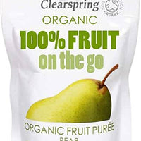 Clearspring Organic Fruit On The Go - Pear 120g x 8