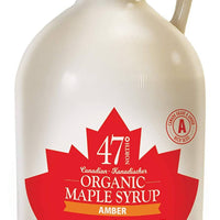 47 North Grade A Amber Rich Organic Maple Syrup 1Ltr