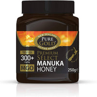 Pure Gold Premium Select Manuka Honey 300+ 250g