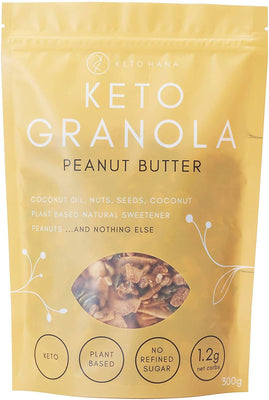 Keto Hana Friendly Granola - Peanut Butter 300g