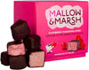Mallow & Marsh Raspberry Dark Choc Marshmallow Gift Box 169g x 4