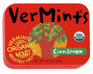 Vermints Organic Cinnamon Mints 40g x 6