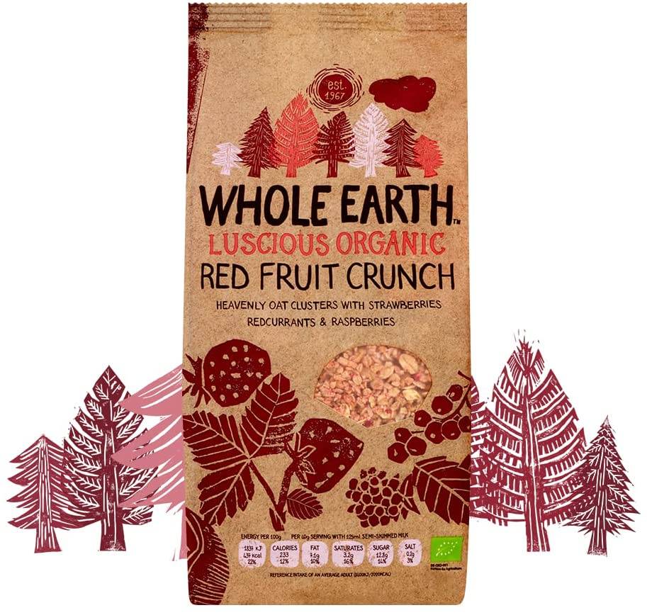 Whole Earth Organic Red Fruit Crunch 450g