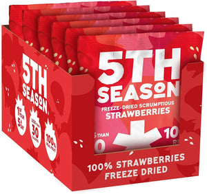 5th Season Freeze Dried Strawberry Bites 8g x 6