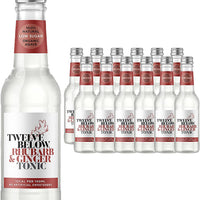 Twelve Below Rhubarb & Ginger Low Sugar Tonic Water 500ml x 12