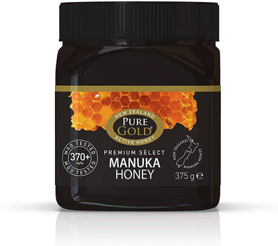 Pure Gold Premium Select Manuka Honey 370+ 375g