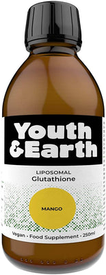 Youth & Earth Liposomal Glutathione - Mango 250ml