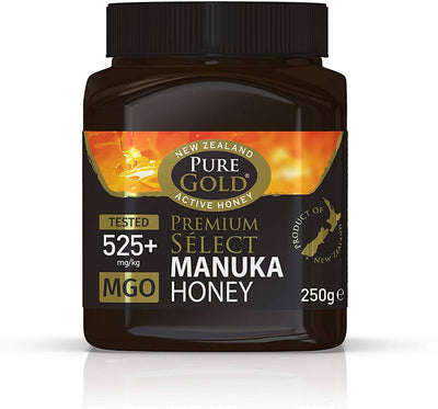 Pure Gold Premium Select Manuka Honey 525+ 250g