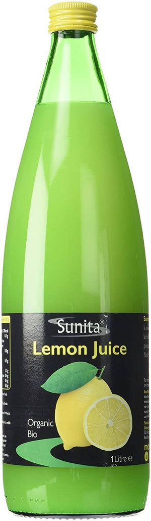 Sunita Lemon Juice - Organic 1Ltr