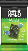 Oceans Halo Organic Wasabi Seaweed Snack 4g x 12