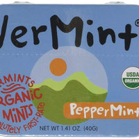 Vermints Organic Peppermints 40g x 6