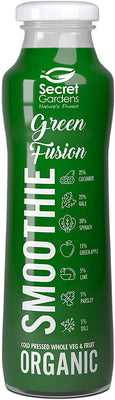 Secret Gardens Organic Green Fusion Smoothie 330ml