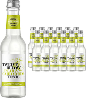 Twelve Below Pear & Cardamom Low Sugar Tonic Water 500ml x 12