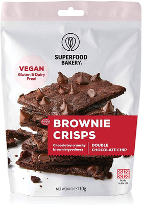 Supergood Double Choc Chip Brownie Crisps 110g