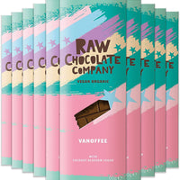 Raw Choc Co Vanoffee Chocolate 60g x 10