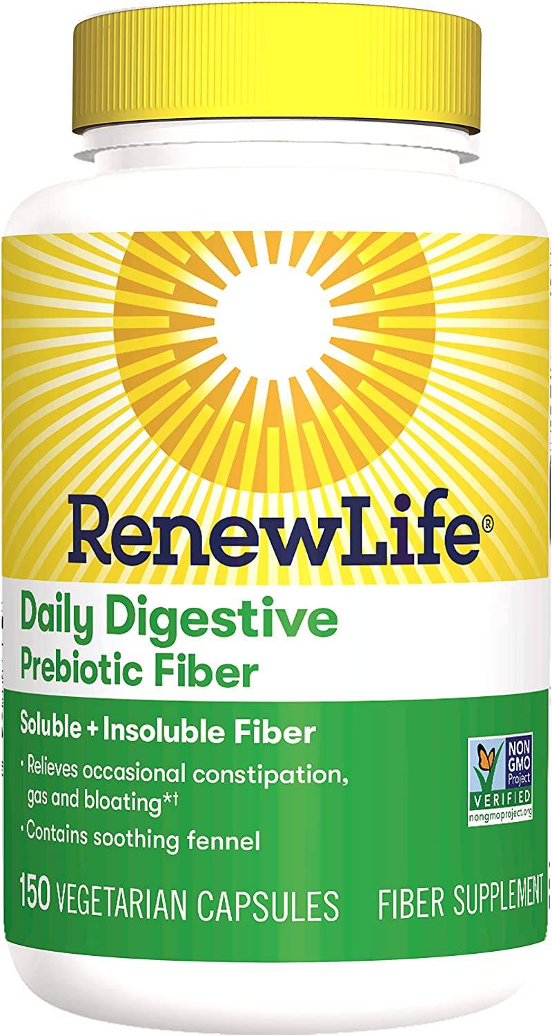 Renew Life Daily Digestive Fibre Capsules 150s