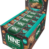 NINE Salted Caramel & Pecan Seed Bar 40g x 20